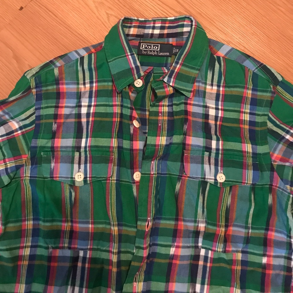 Men’s button up polo